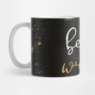 Xmas Card - Best wishes Mug